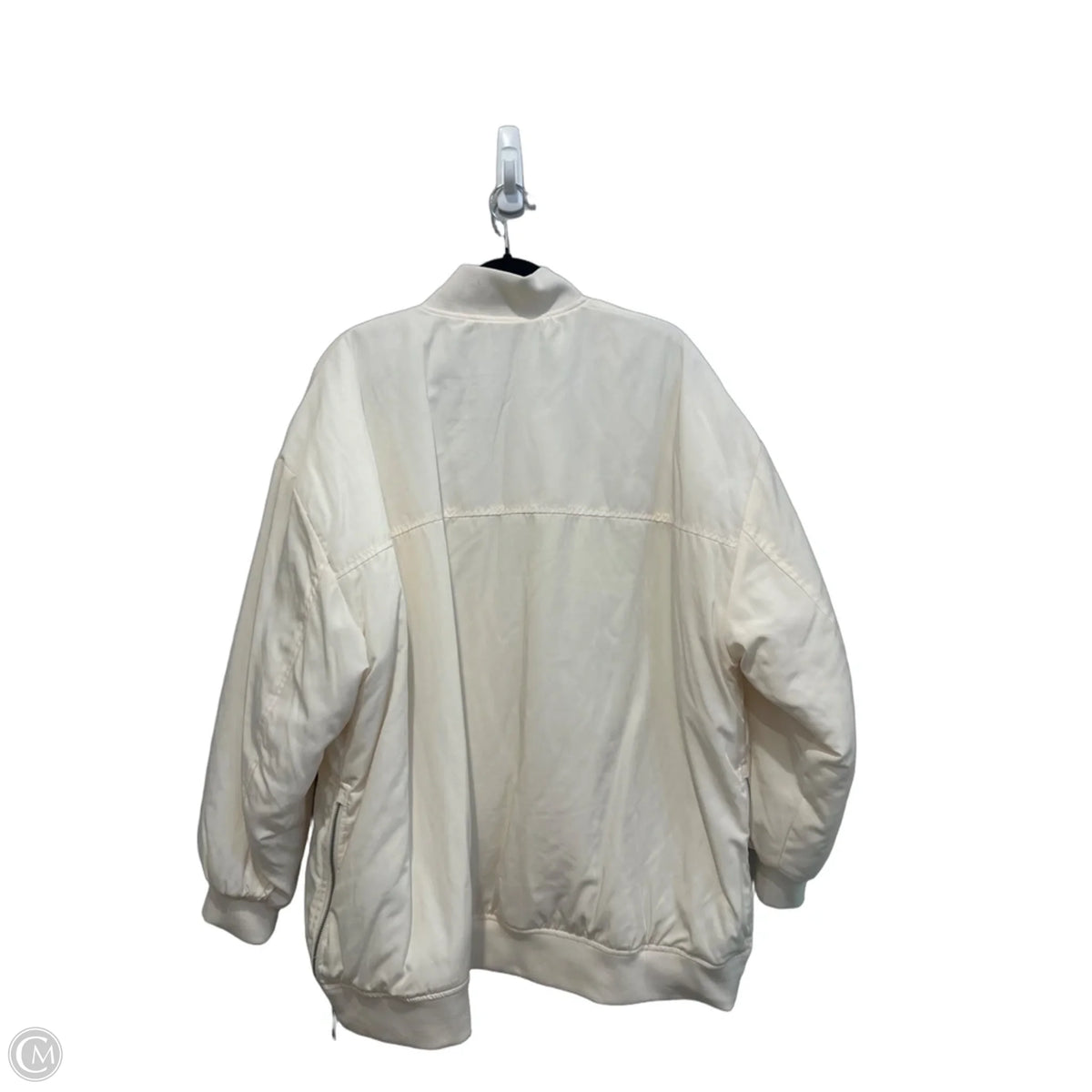Jacket Puffer & Quilted By Stylus In White, Size: Xl