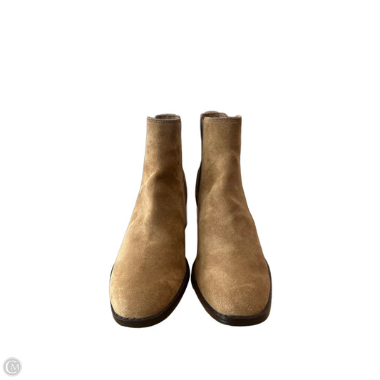 Boots Ankle Heels By J. Crew In Brown, Size: 7