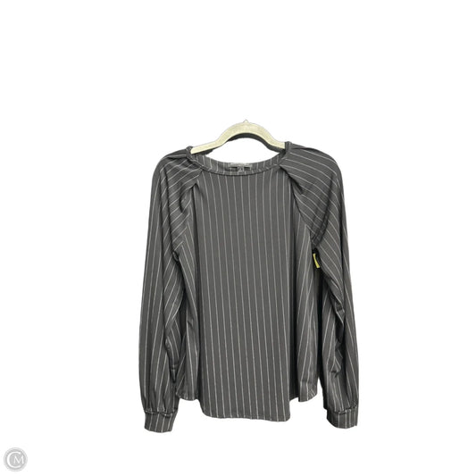 Top Long Sleeve By Banana Republic In Black, Size: S