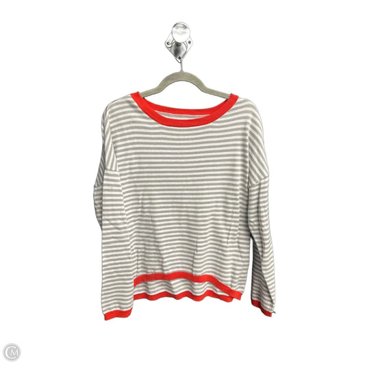 Sweater By Clothes Mentor In Striped Pattern, Size: M