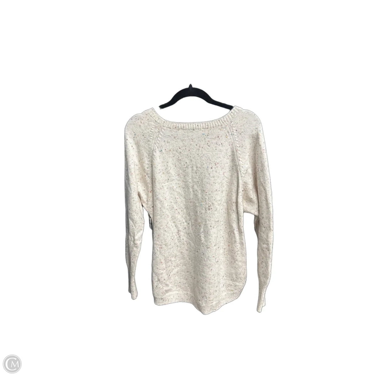 Sweater By Loft In Cream, Size: S
