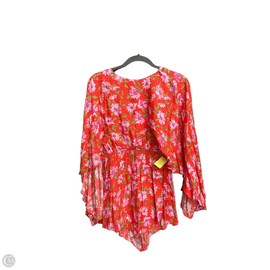 Dress Casual Short By Loveshackfancy In Floral Print, Size: Xs