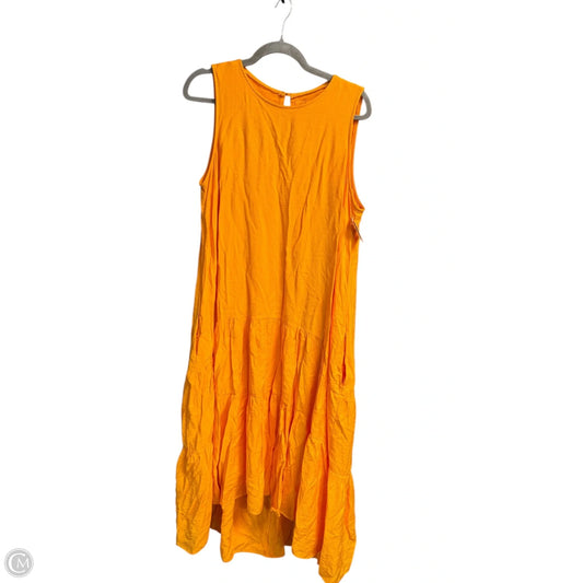 Dress Casual Maxi By Maeve In Orange, Size: Xl
