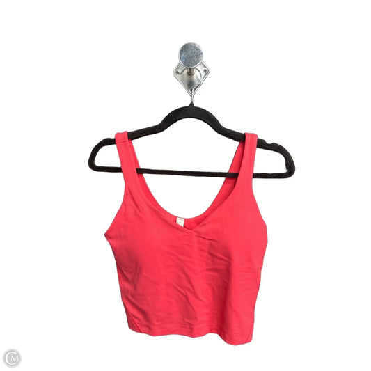Athletic Bra By Lululemon In Pink, Size: M
