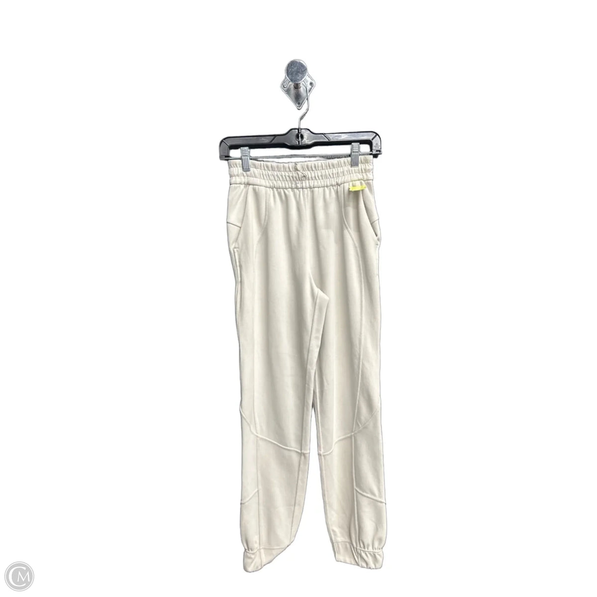 Athletic Pants By Lululemon In White, Size: S