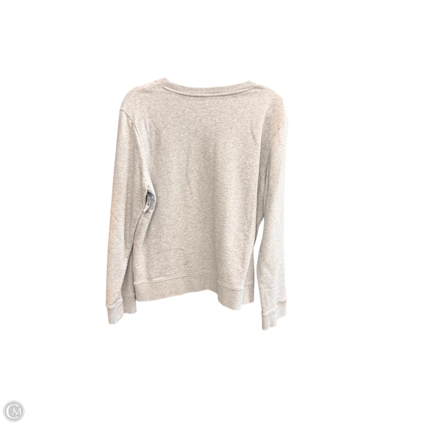 Sweater Designer By Kate Spade In Grey, Size: Xl