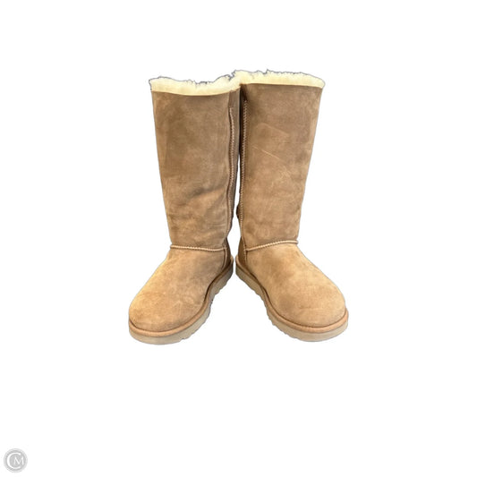 Boots Designer By Ugg In Brown, Size: 7