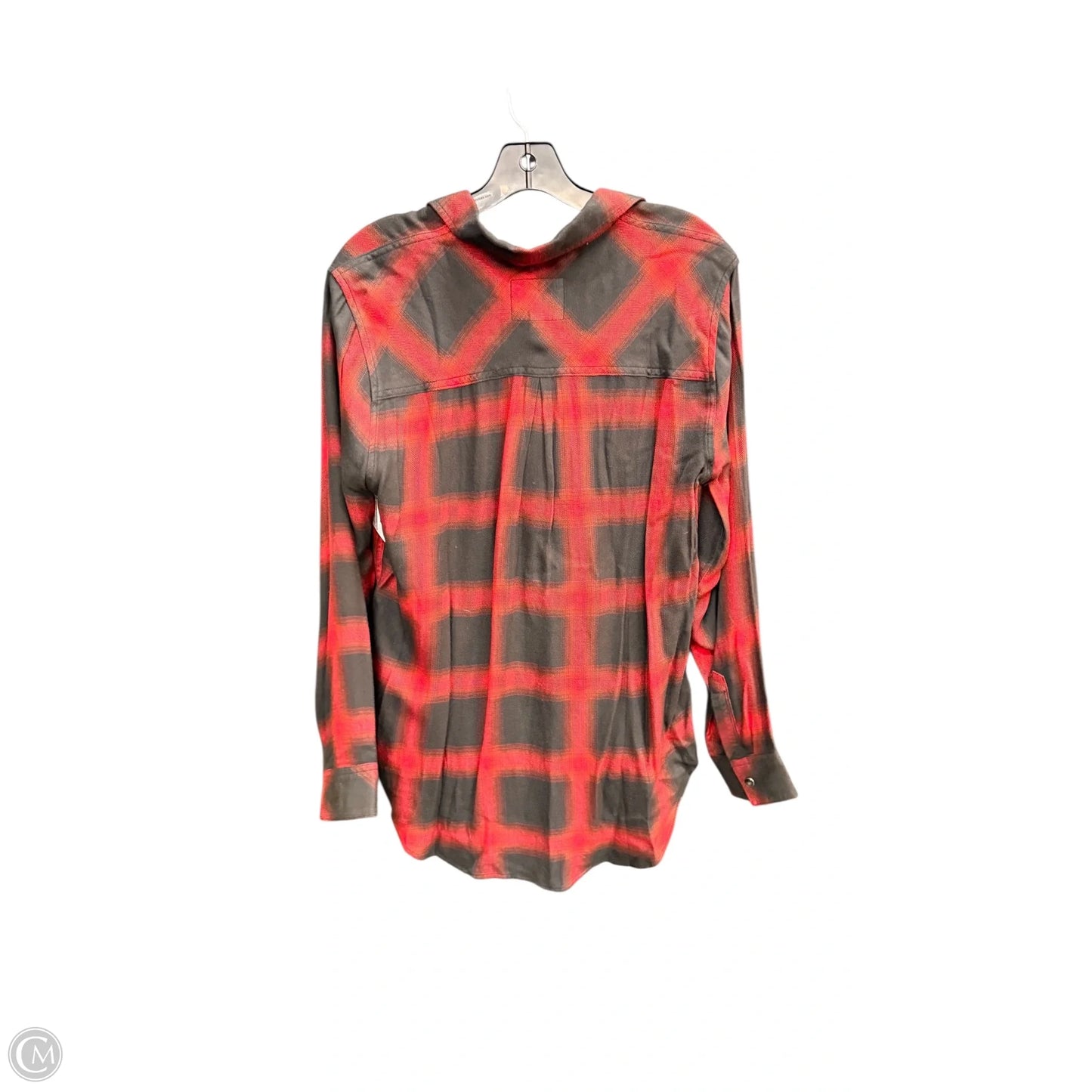 Top Long Sleeve By Rails In Red, Size: M