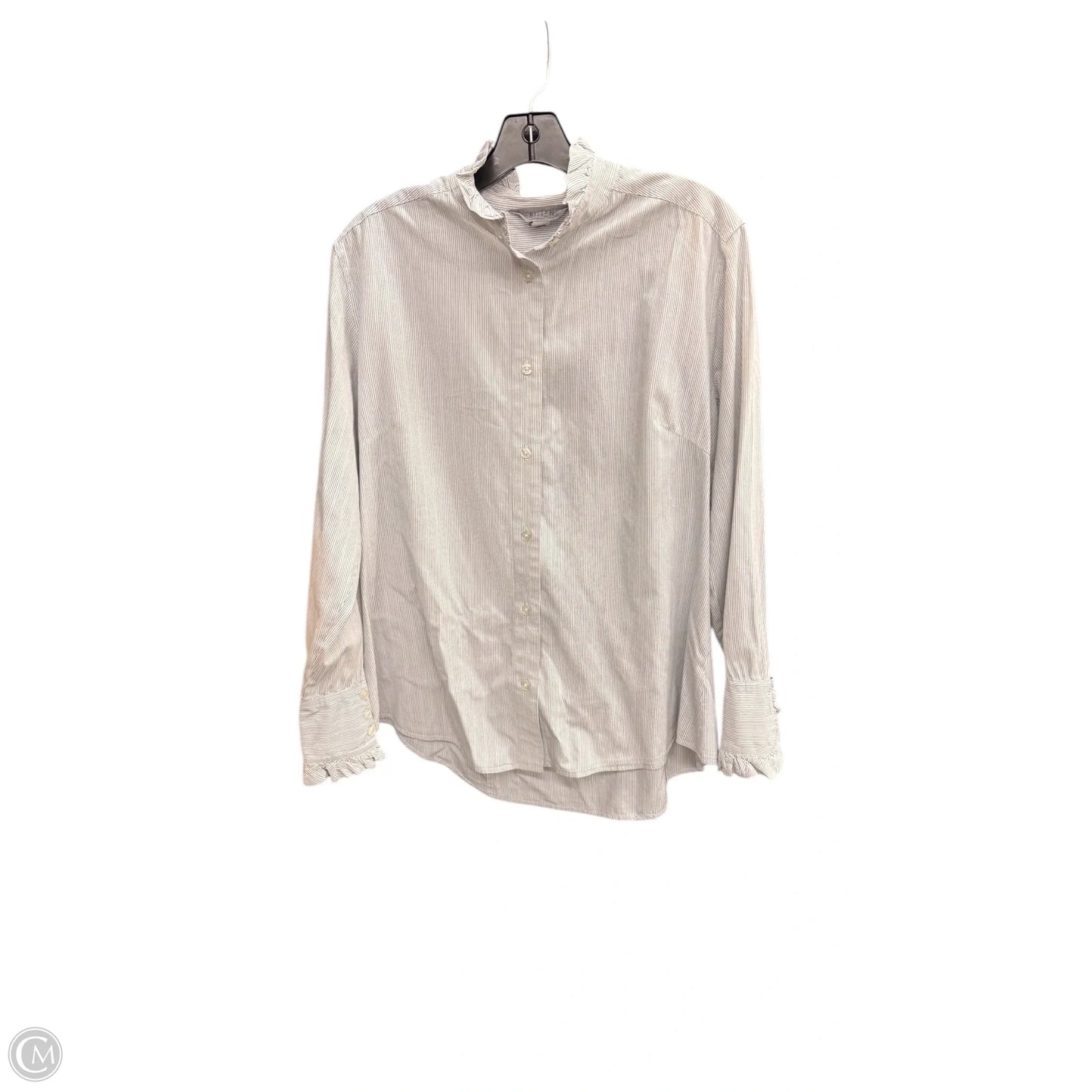 Top Long Sleeve By Bitten In Striped Pattern, Size: Xl