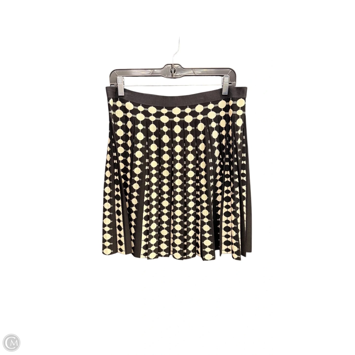 Skirt Designer By Tory Burch In Black & Cream, Size: Xl