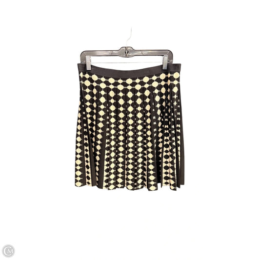 Skirt Designer By Tory Burch In Black & Cream, Size: Xl