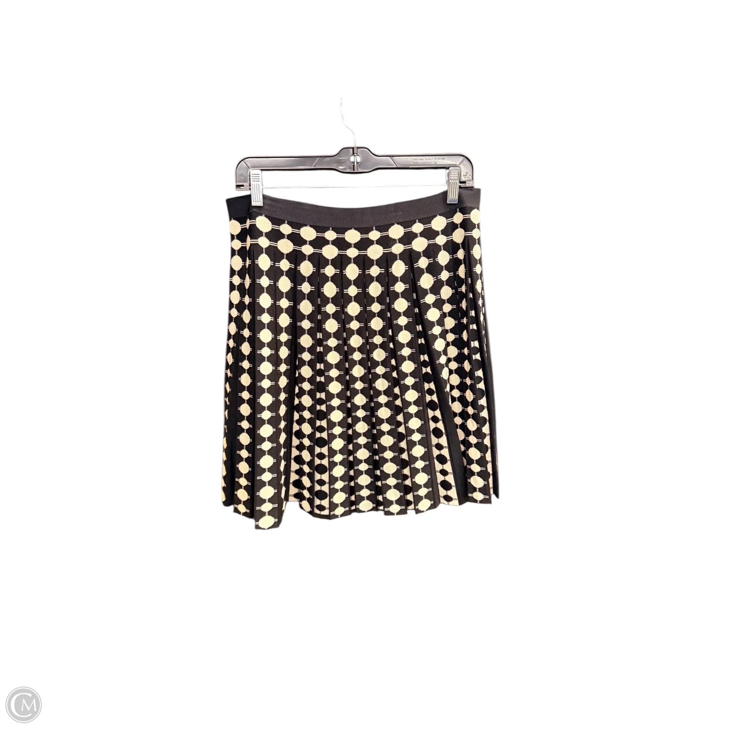 Skirt Designer By Tory Burch In Black & Cream, Size: Xl