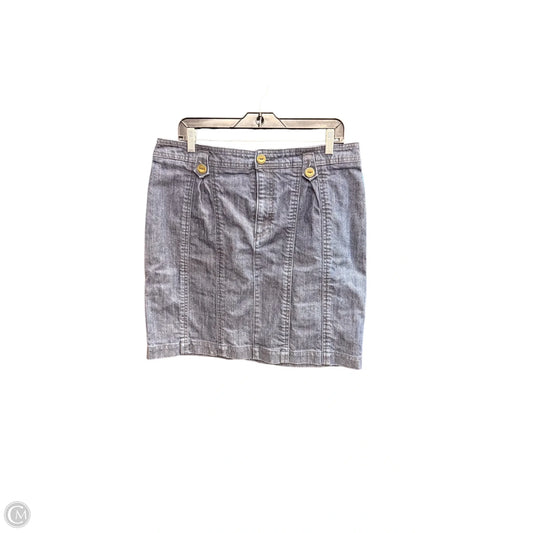 Skirt Mini & Short By Pilcro In Blue, Size: 12