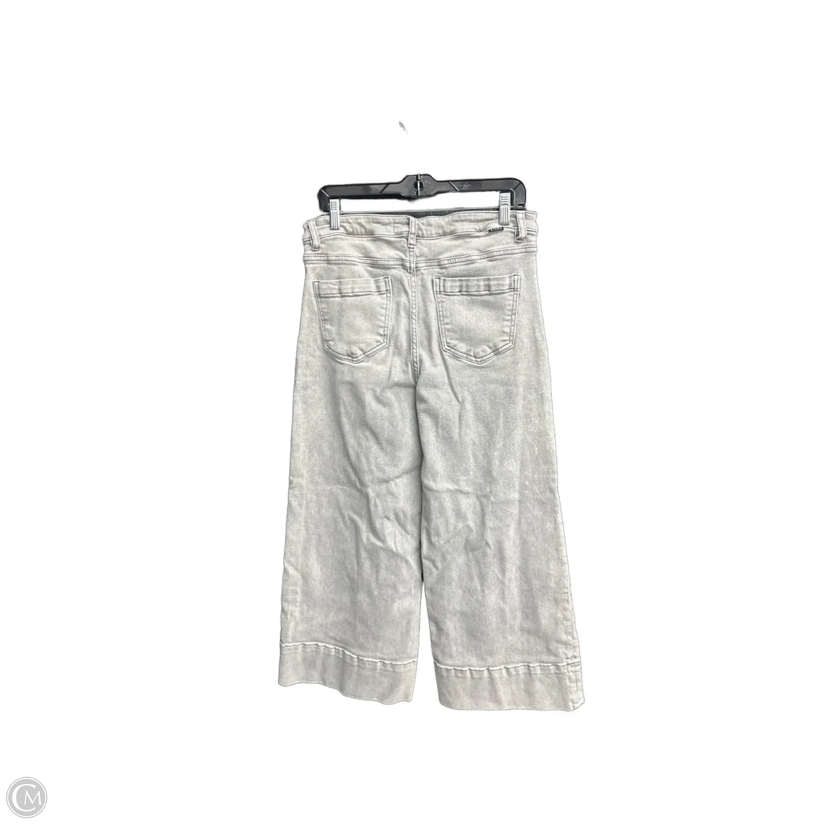 Jeans Wide Leg By Risen In Grey, Size: 8