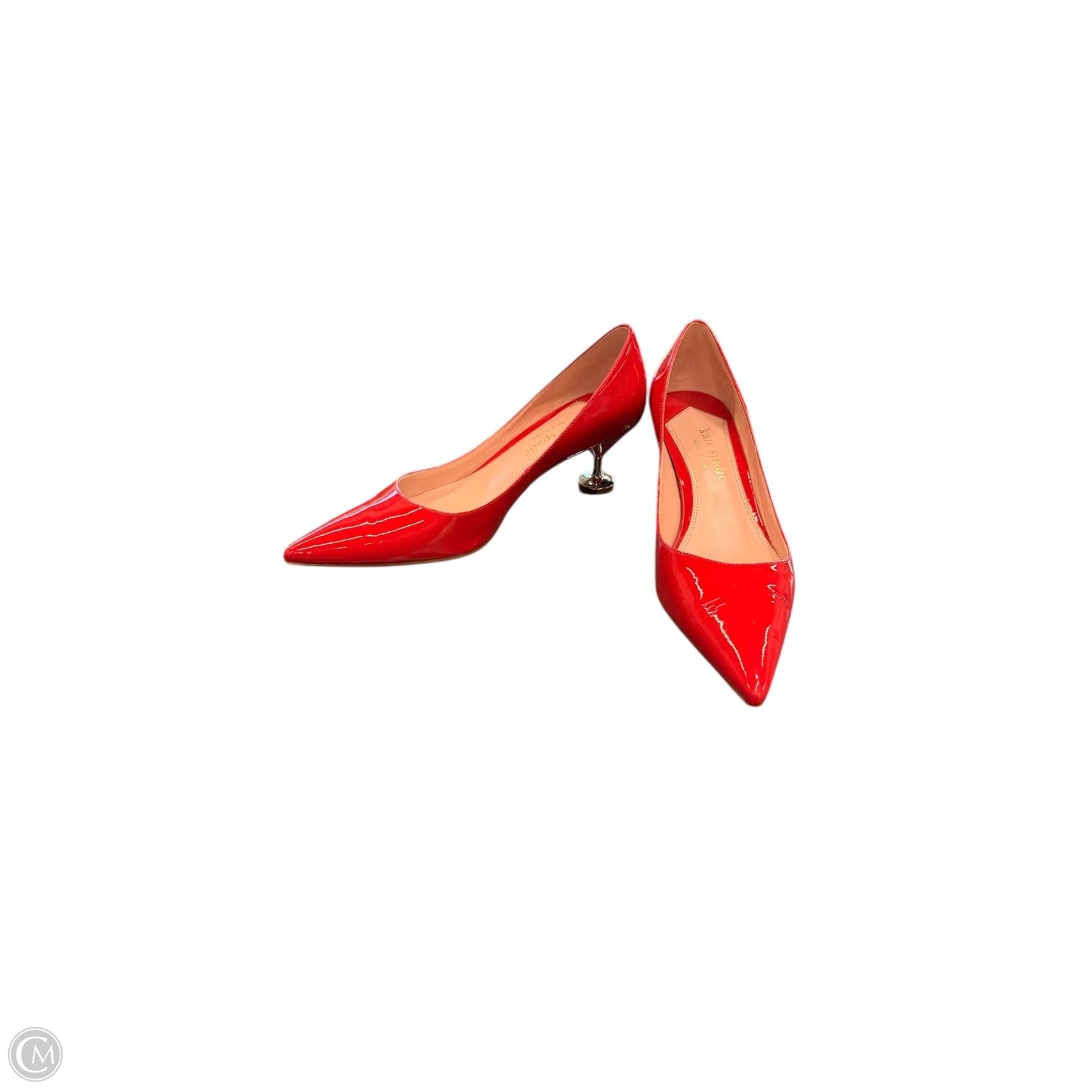 Shoes Designer By Kate Spade In Red, Size: 9.5