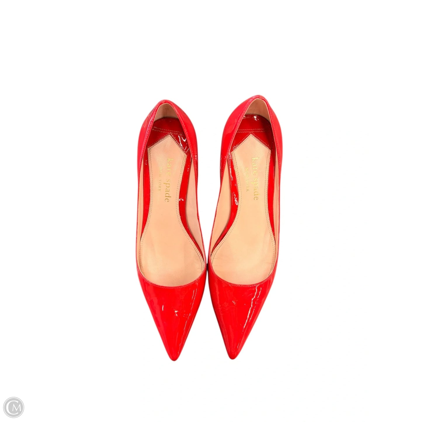 Shoes Designer By Kate Spade In Red, Size: 9.5