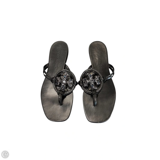 Sandals Designer By Tory Burch In Black, Size: 9.5