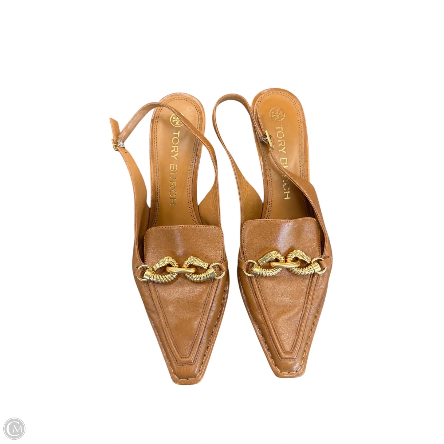 Shoes Designer By Tory Burch In Brown, Size: 9.5