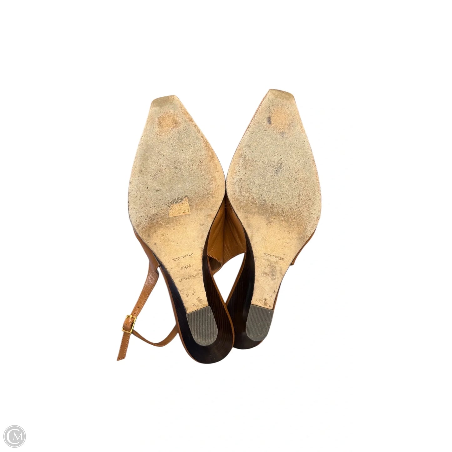 Shoes Designer By Tory Burch In Brown, Size: 9.5