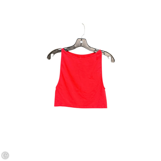 Athletic Tank Top By Free People In Red, Size: M