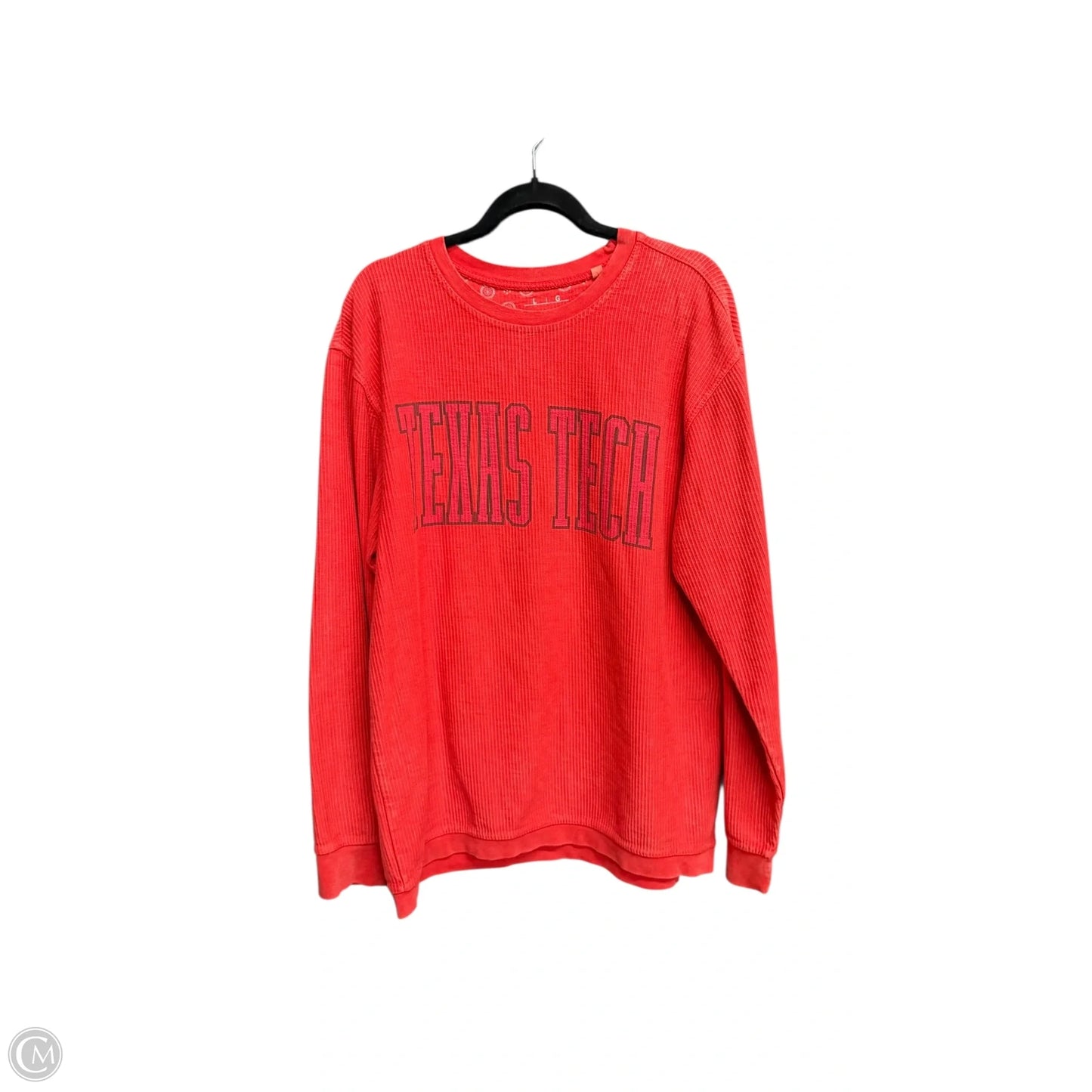 Sweatshirt Crewneck By Clothes Mentor In Red, Size: L