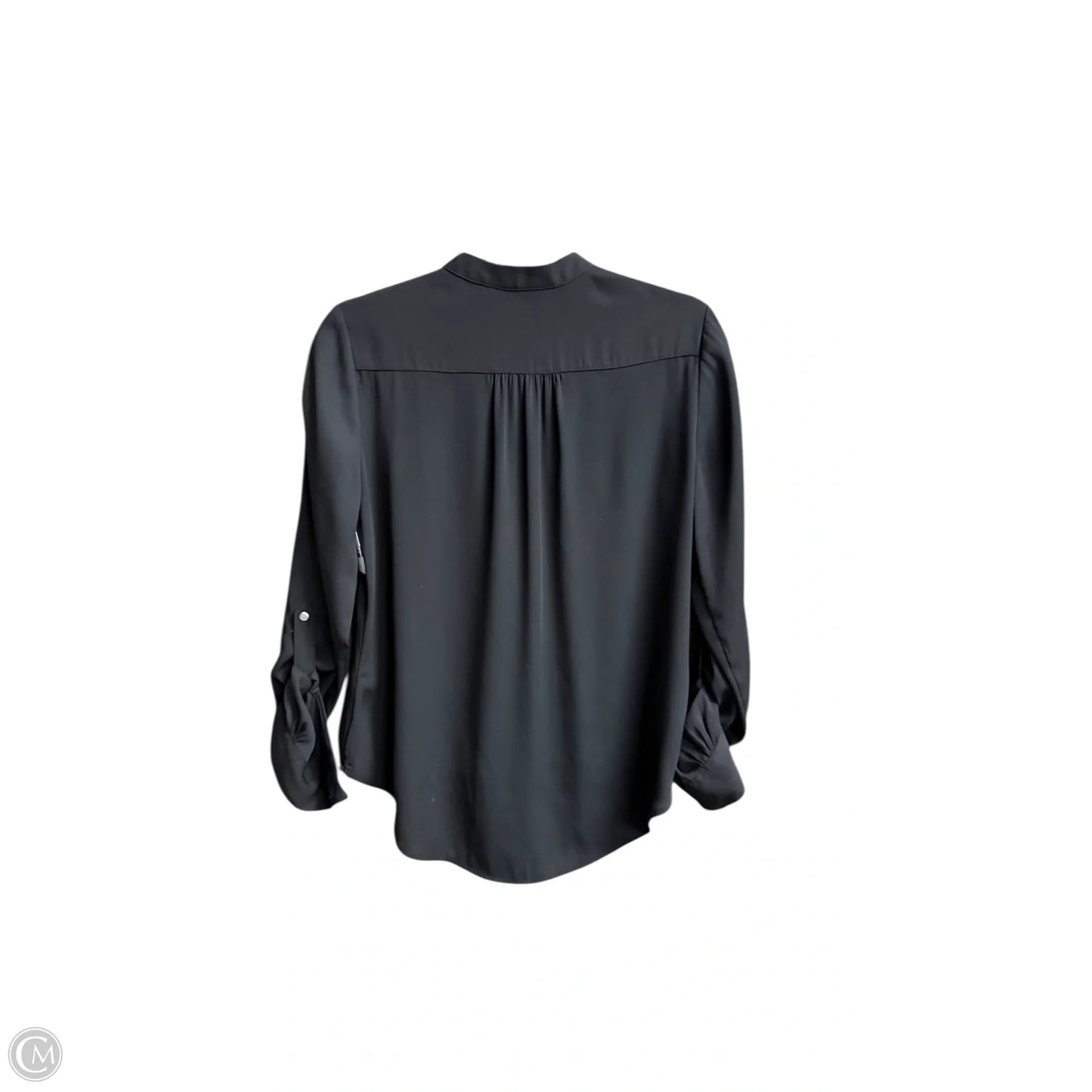 Top Long Sleeve By White House Black Market In Black, Size: 4