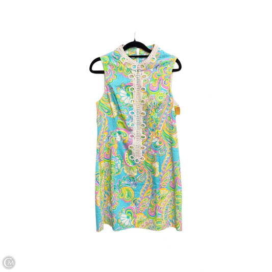 Dress Designer By Lilly Pulitzer In Rainbow Print, Size: M