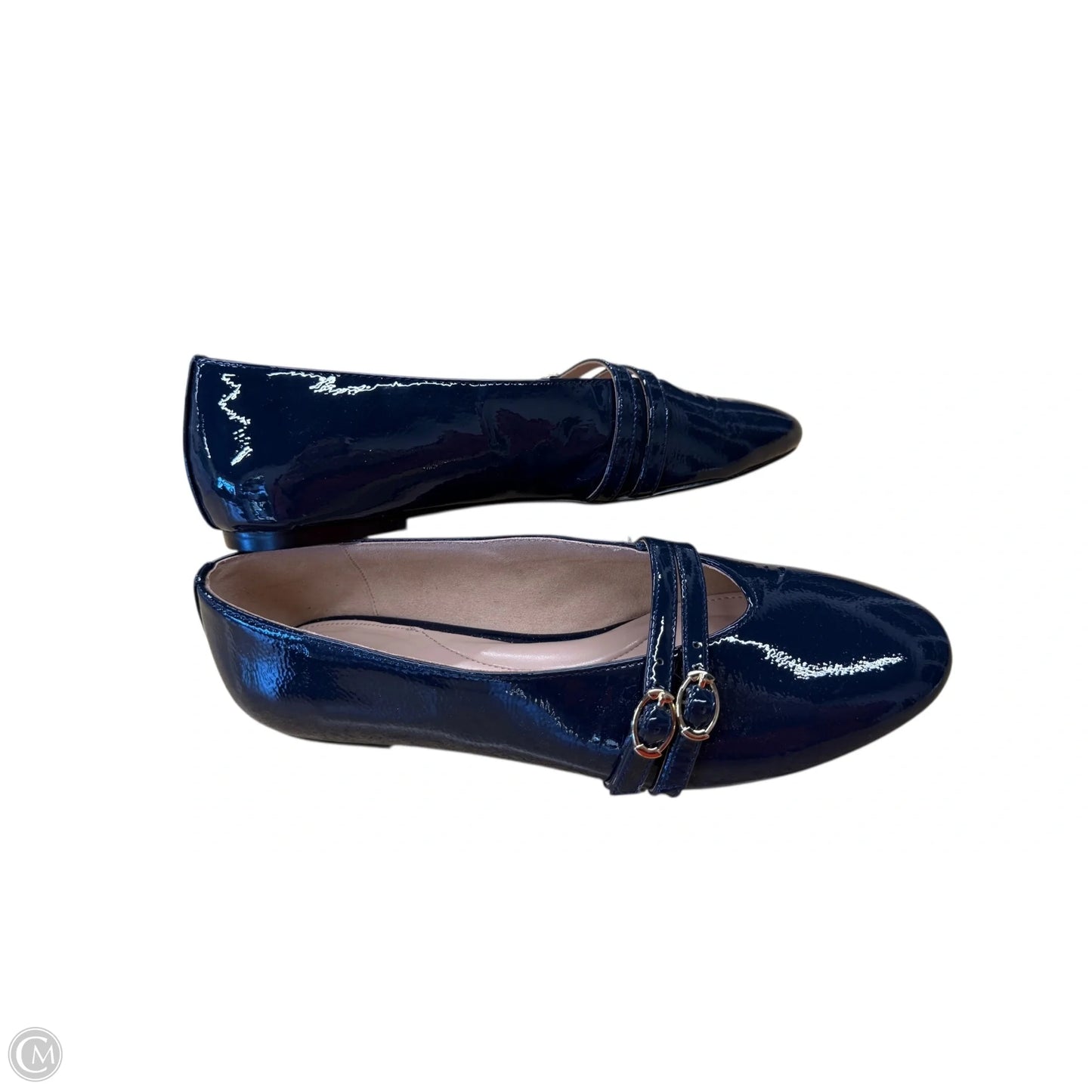 Shoes Flats By Talbots In Navy, Size: 8.5