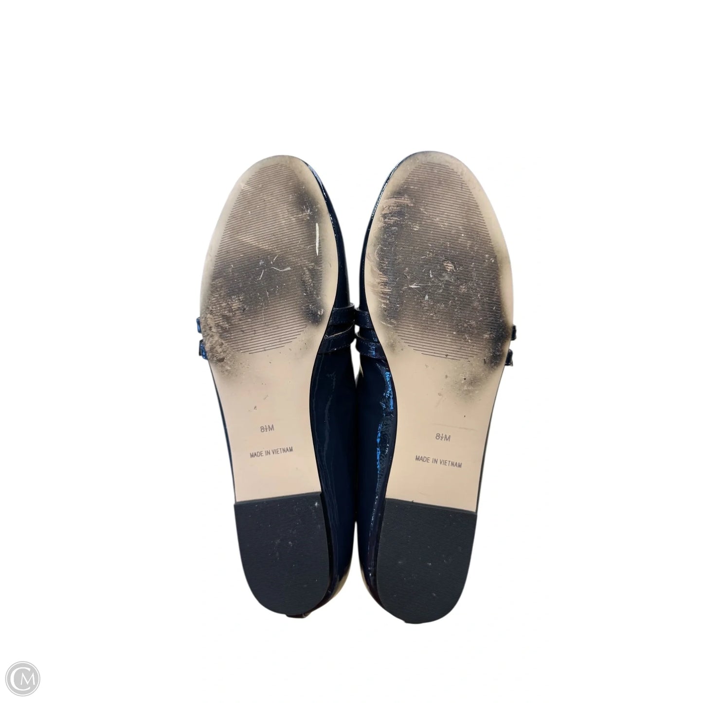 Shoes Flats By Talbots In Navy, Size: 8.5