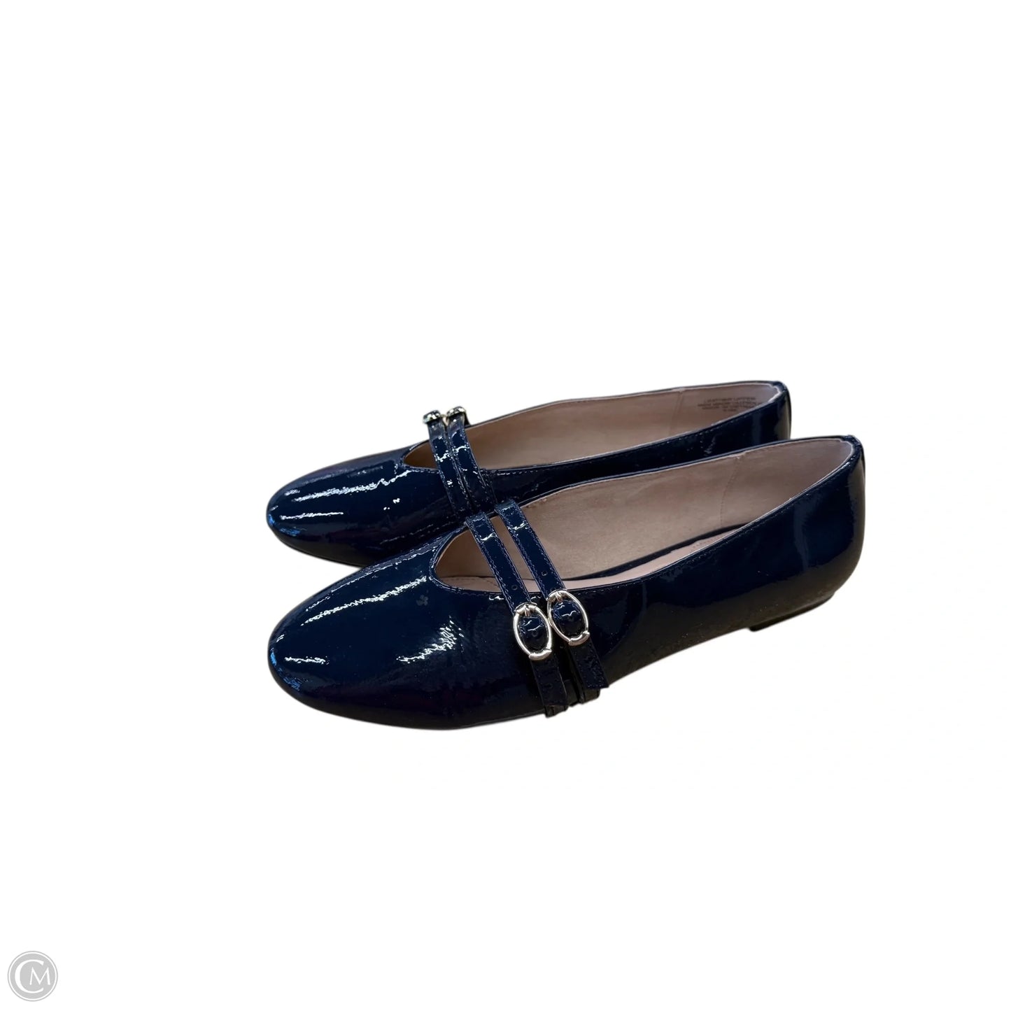 Shoes Flats By Talbots In Navy, Size: 8.5