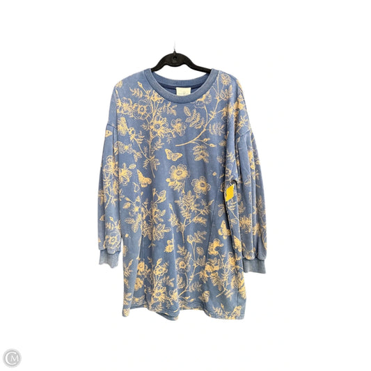Tunic Long Sleeve By Umgee In Floral Print, Size: M