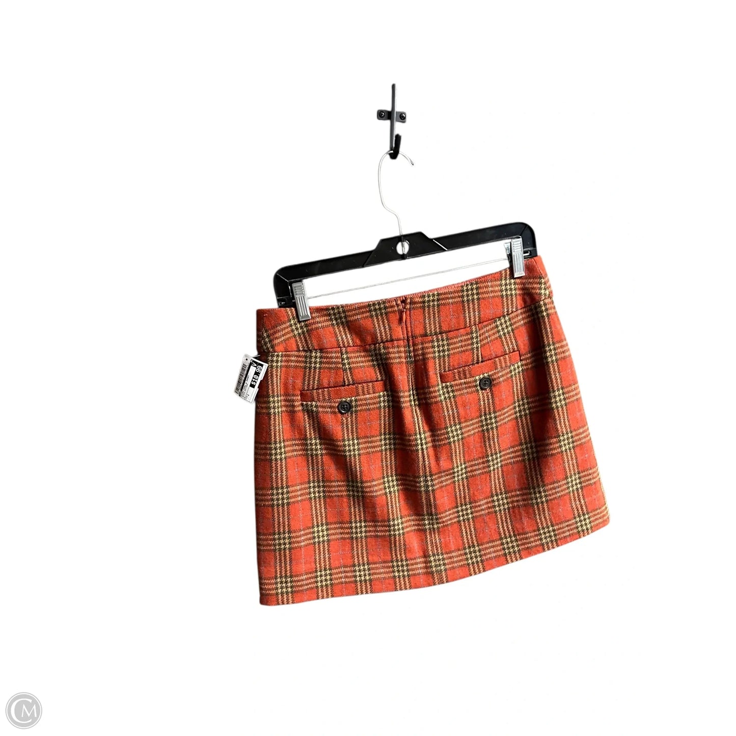 Skirt Mini & Short By Gap In Plaid Pattern, Size: 2