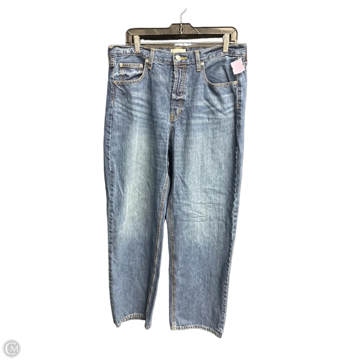 Jeans Wide Leg By Universal Thread In Blue Denim, Size: 10