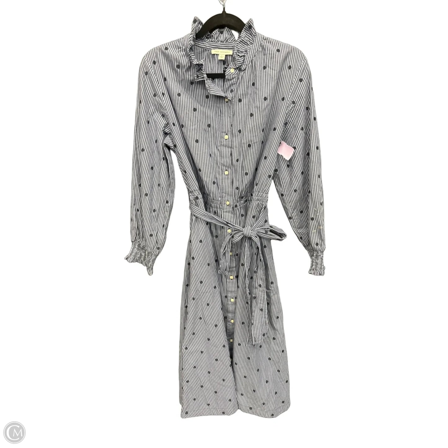 Dress Casual Maxi By Free Assembly In Striped Pattern, Size: L