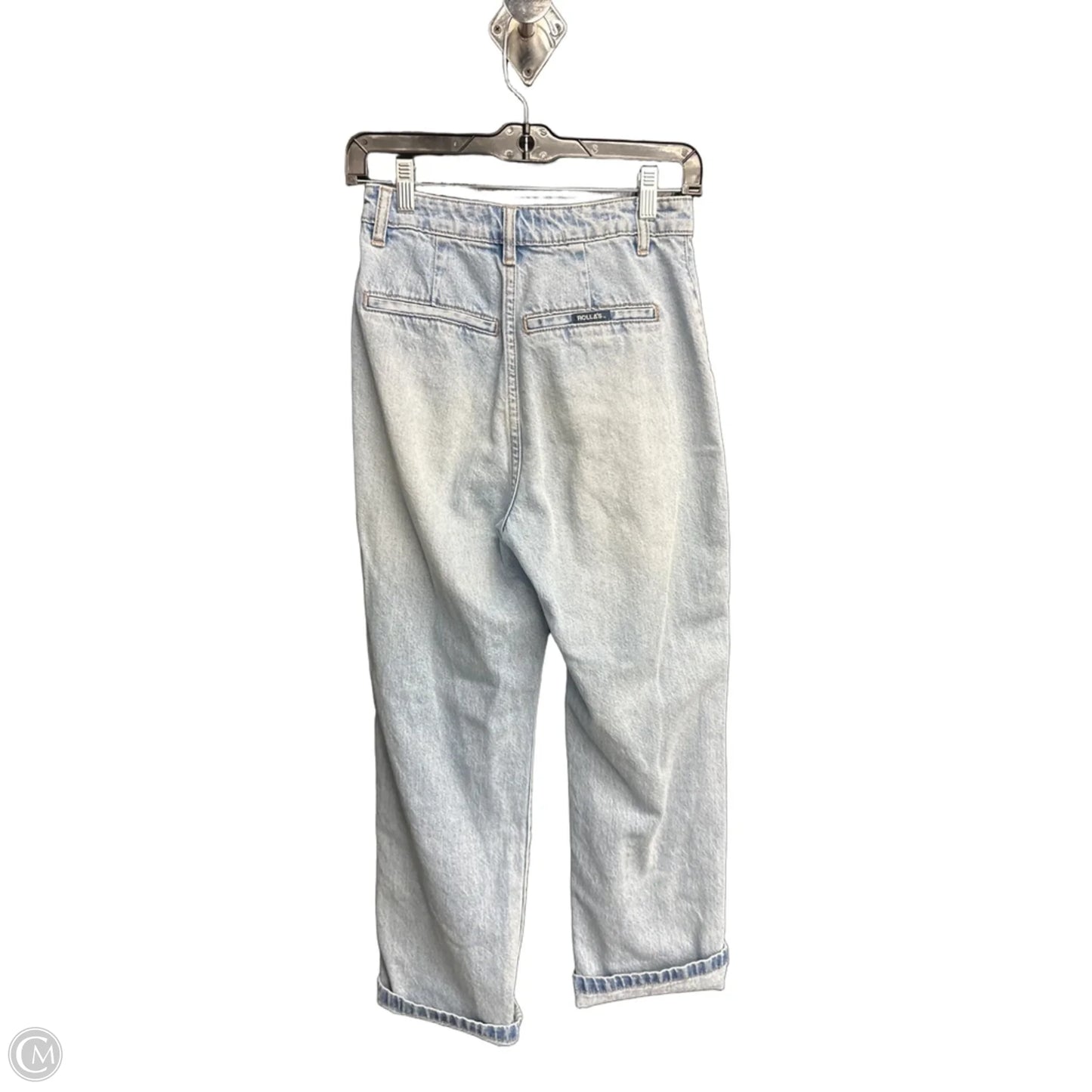 Jeans Straight By Rollas In Blue Denim, Size: 0