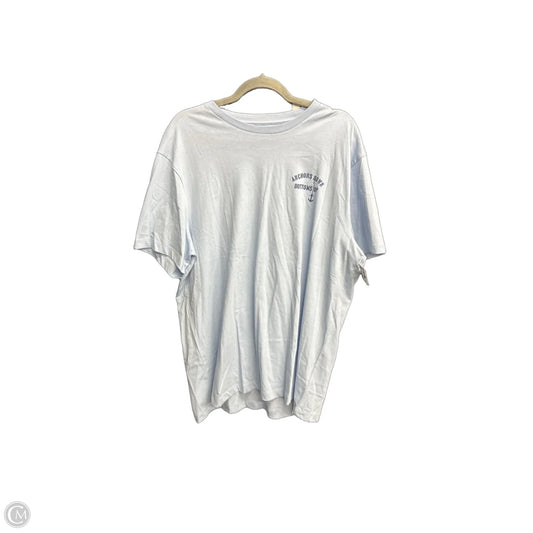 Top Short Sleeve Basic By J. Crew In Blue, Size: Xl