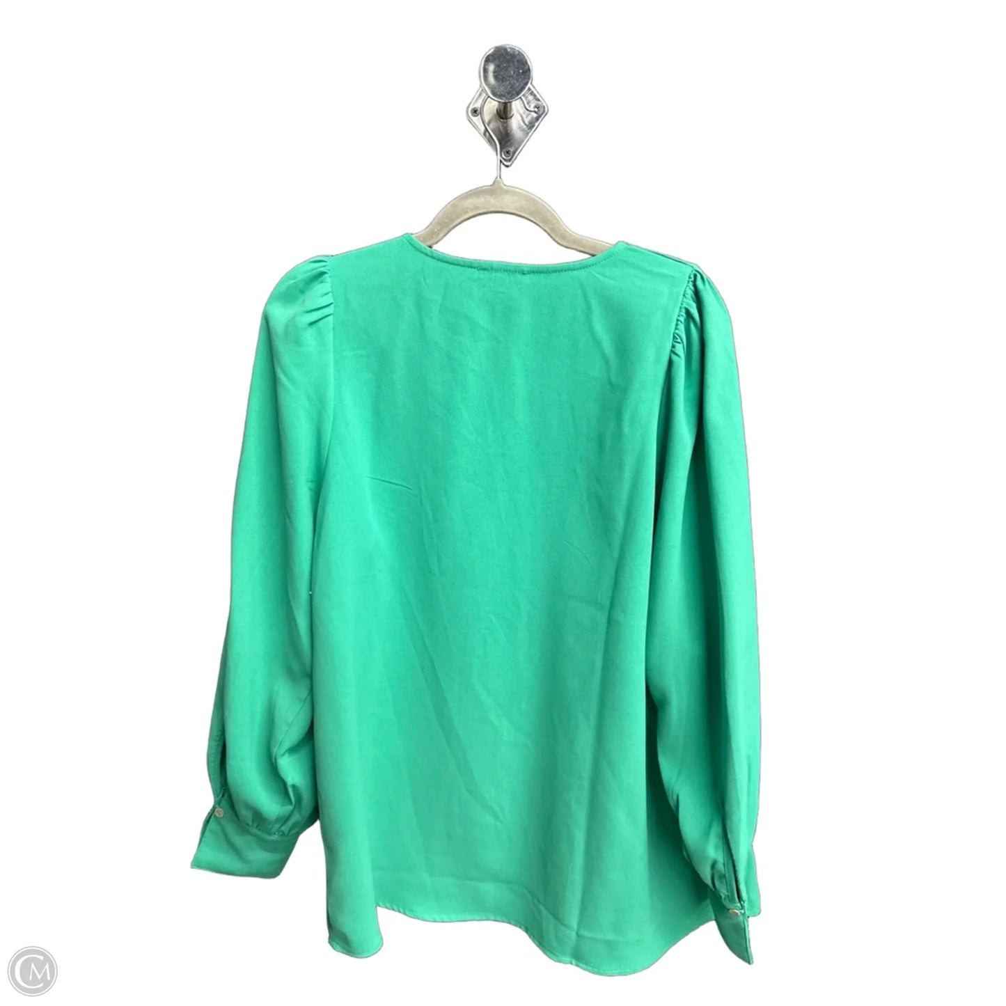 Top Long Sleeve Basic By Jodifl In Green, Size: M