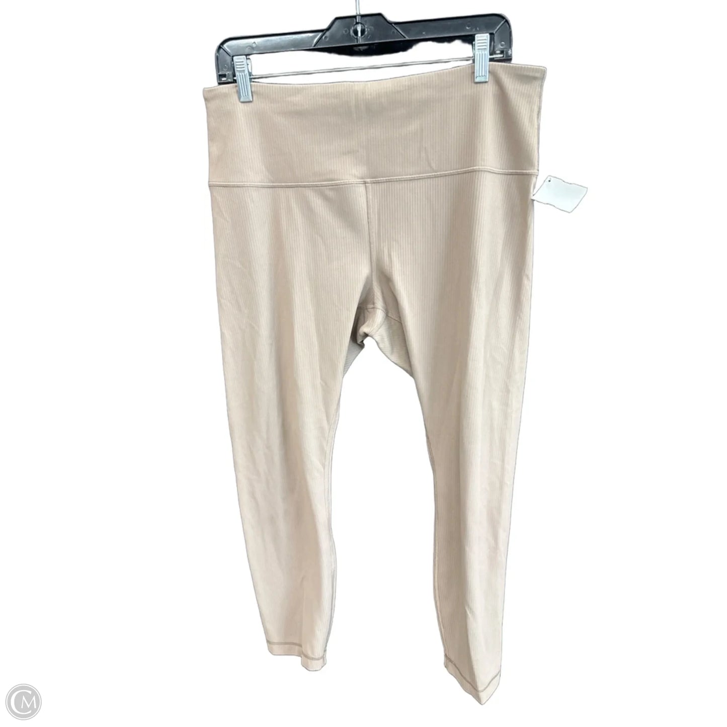 Athletic Leggings By Lululemon In Brown, Size: 14