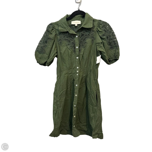 Dress Casual Midi By Clothes Mentor In Green, Size: S