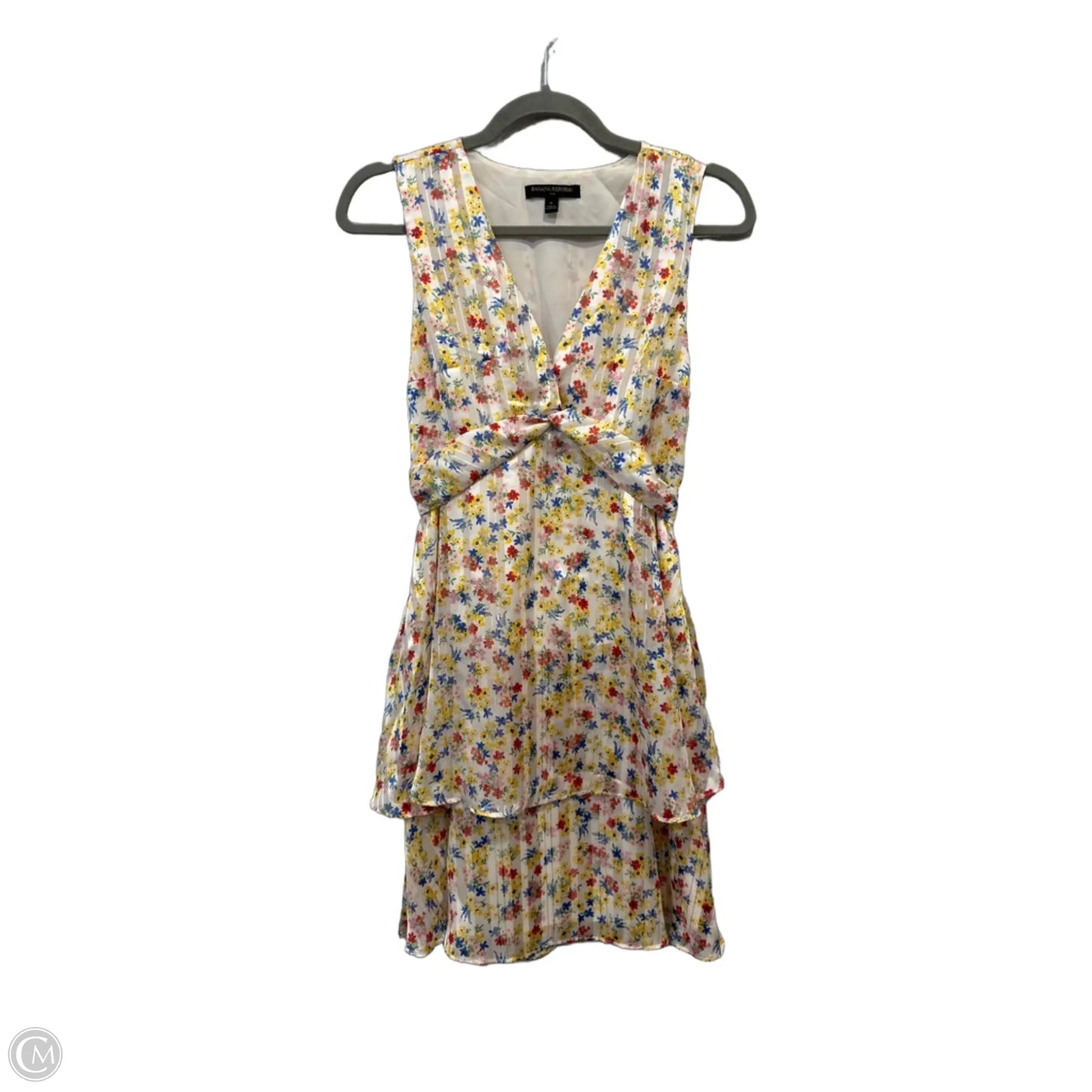 Dress Casual Short By Banana Republic In Floral Print, Size: Xs