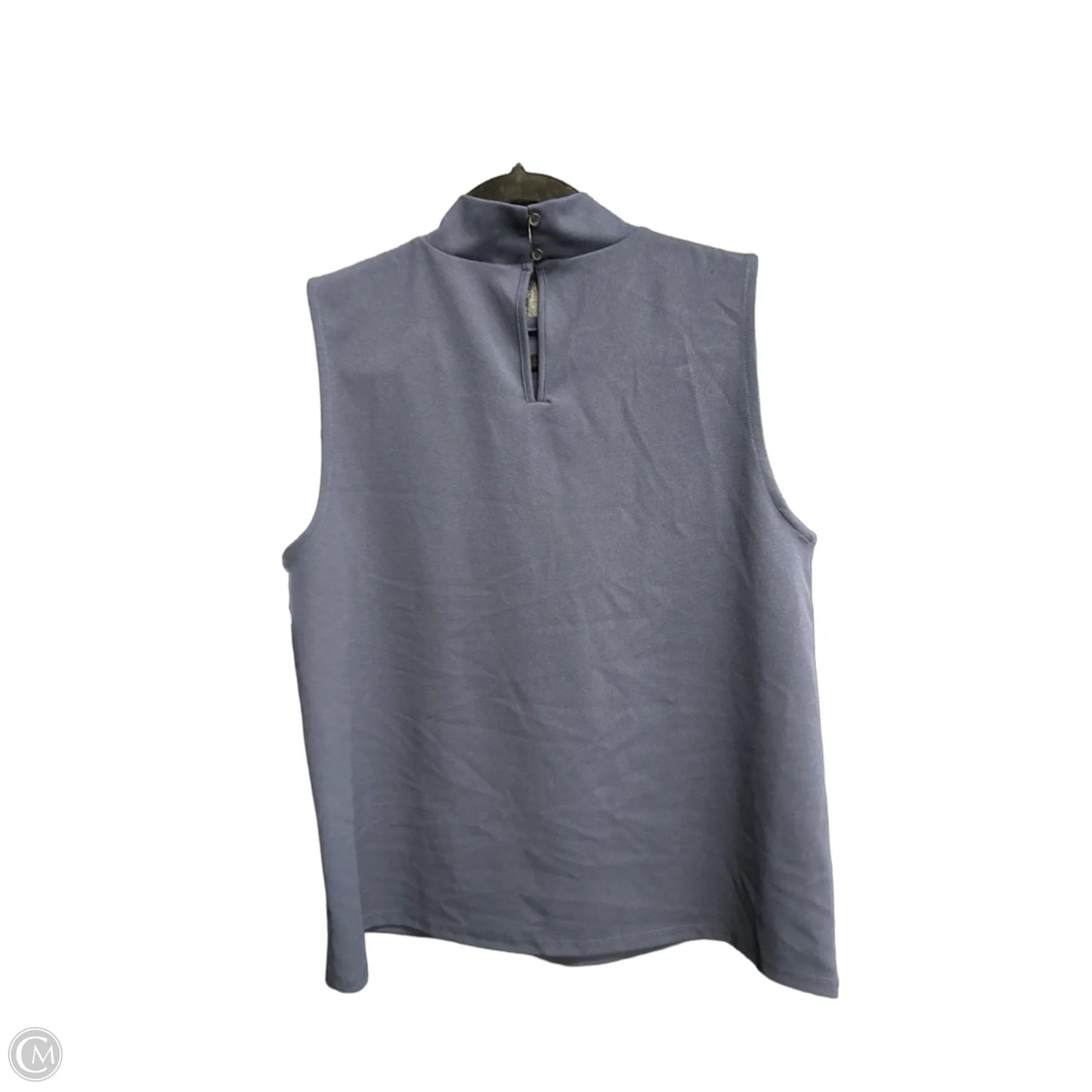 Top Sleeveless Basic By Ann Taylor In Navy, Size: L