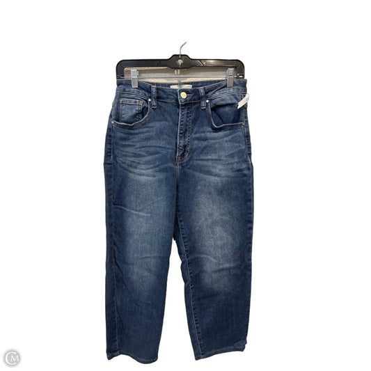 Jeans Straight By Risen In Blue Denim, Size: 8