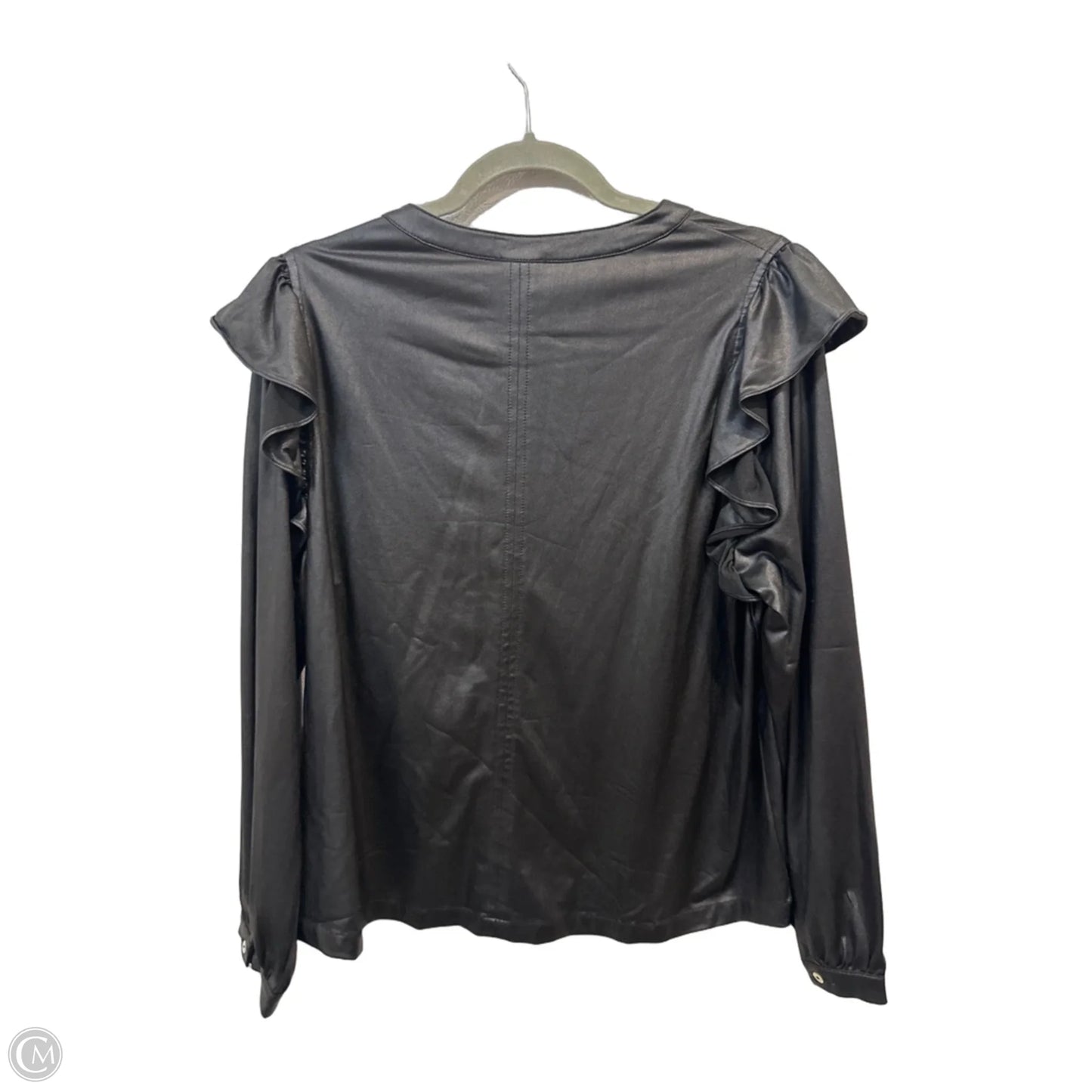 Top Long Sleeve By Jodifl In Black, Size: L
