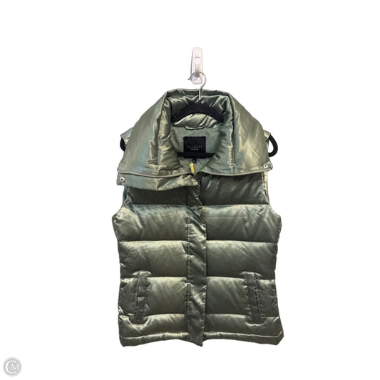 Vest Puffer & Quilted By Talbots In Green, Size: M