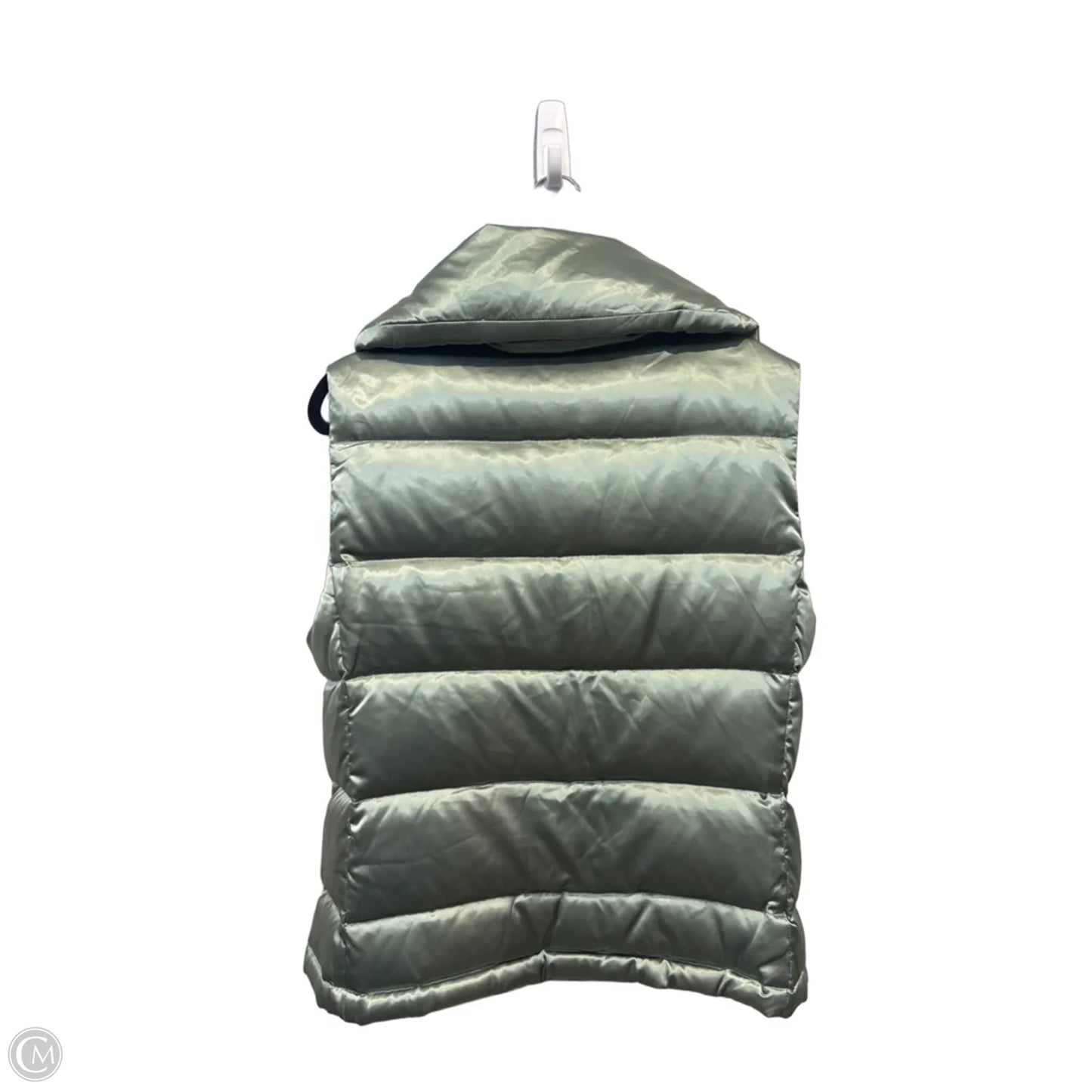 Vest Puffer & Quilted By Talbots In Green, Size: M