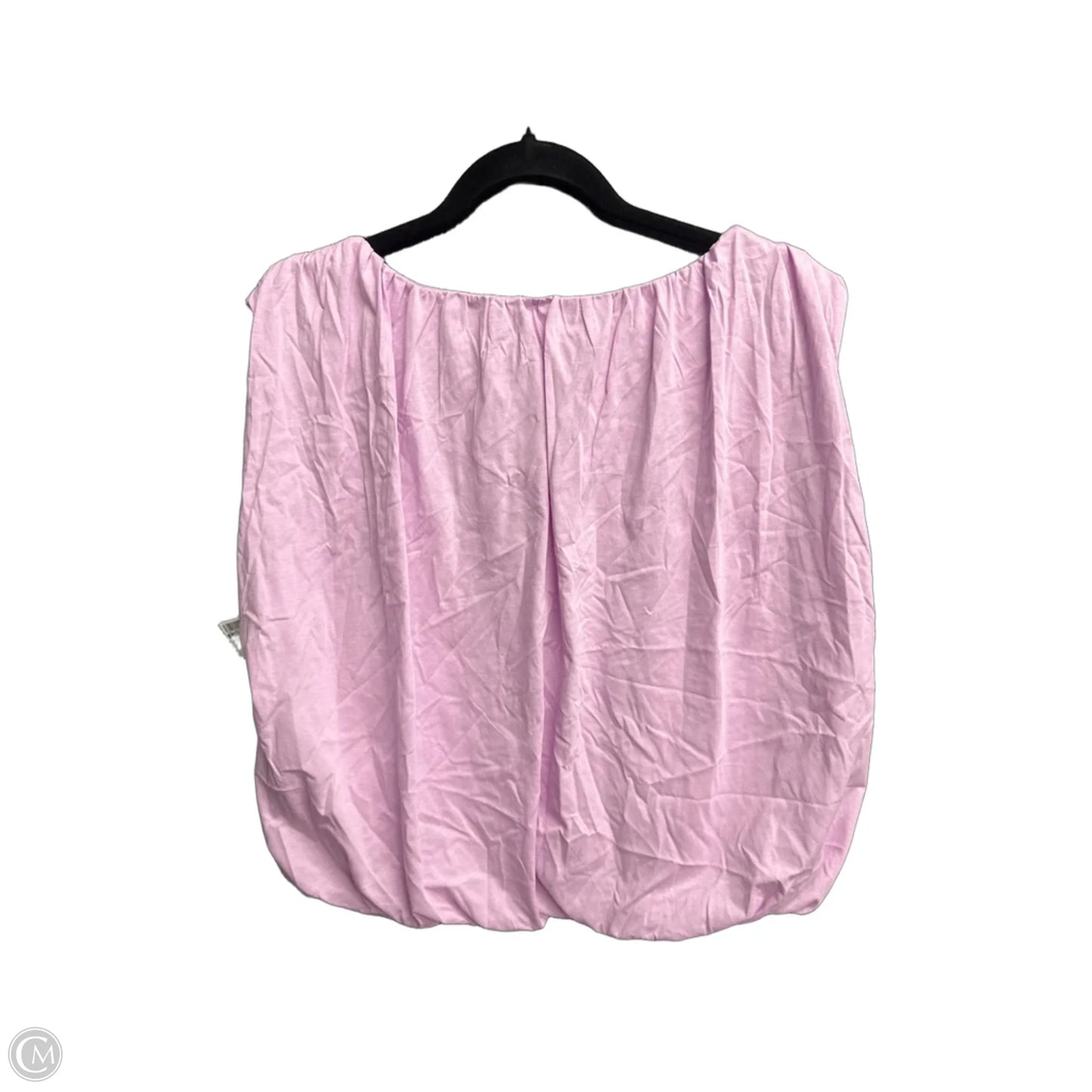Top Sleeveless By Loft In Purple, Size: L
