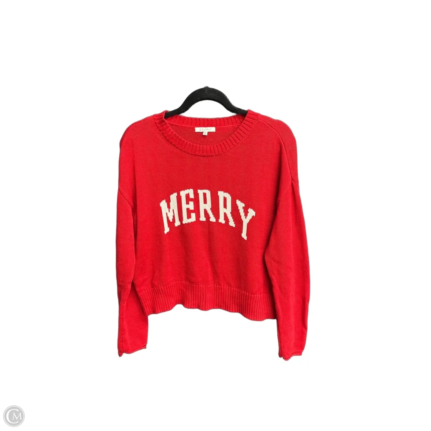 Sweater By Z Supply In Red, Size: Xs