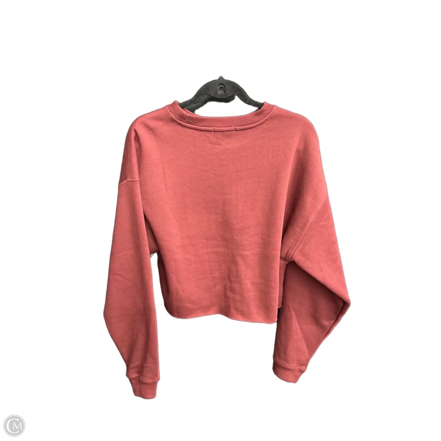 Sweatshirt Crewneck By Clothes Mentor In Maroon, Size: M