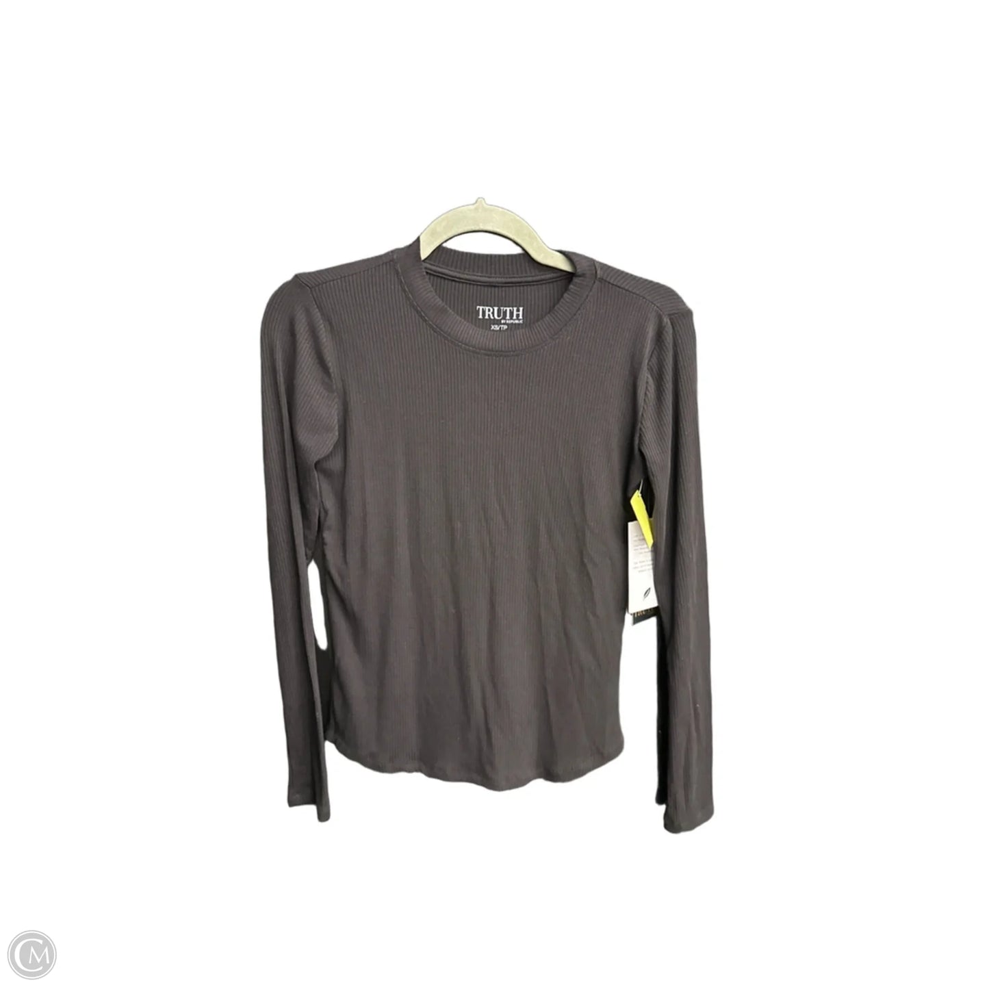Top Long Sleeve By Truth In Black, Size: Xs