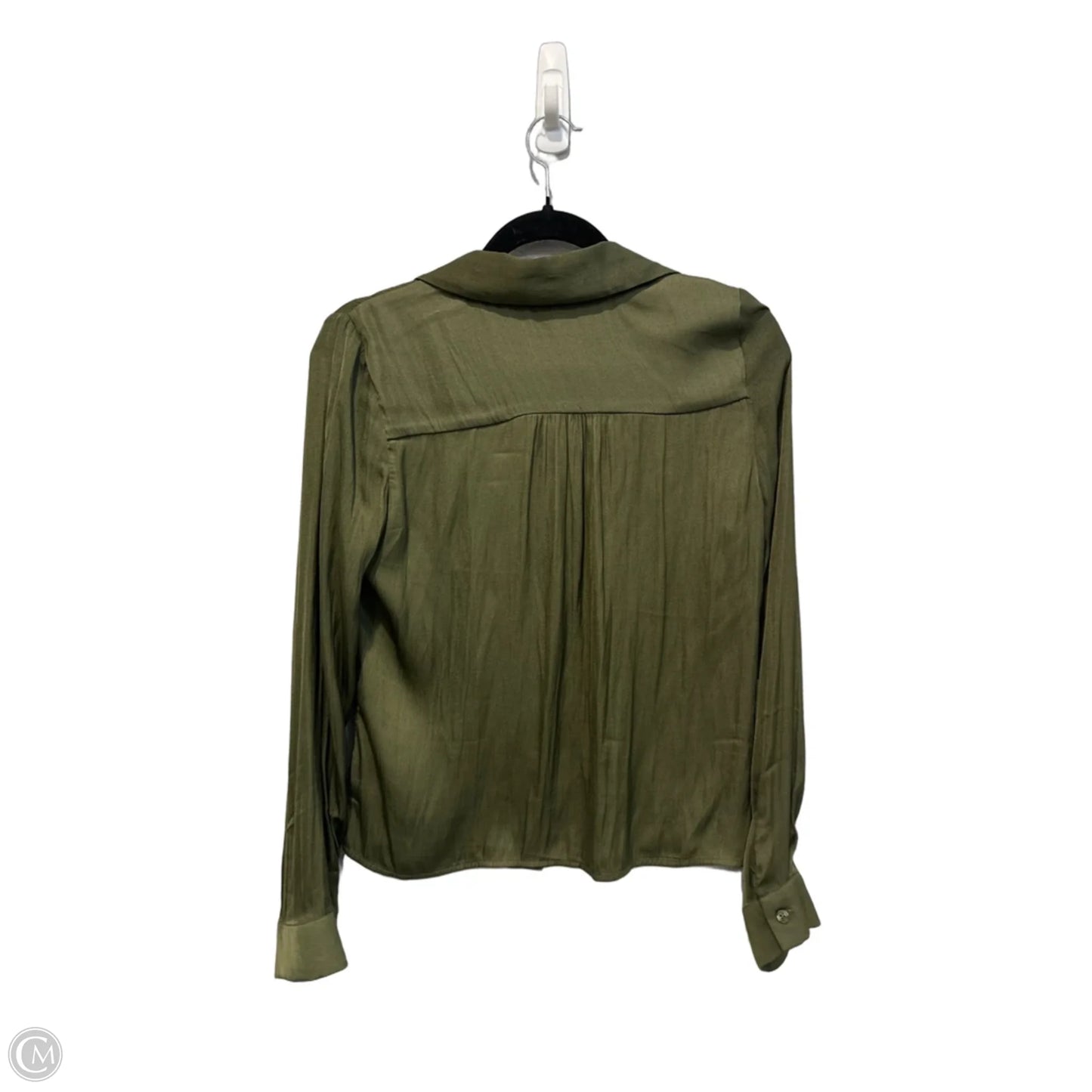 Top Long Sleeve By Gb In Green, Size: Xs